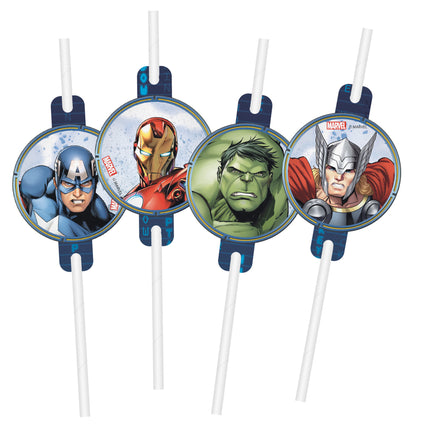 Avengers Infinity Stones Strohhalme 4 Stk.