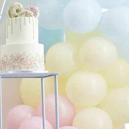 Bunter Ballonbogen Pastell