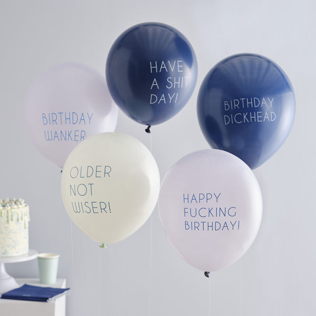 Ballons Naughty 30cm 5Stk