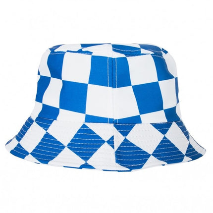 Fischerhut Blau/Weiß Blockiert