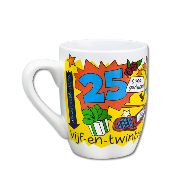 Becher 25 Jahre 12cm
