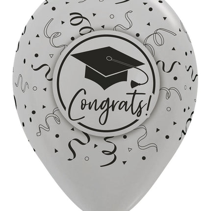 Ballons Congrats Graduation Mix 30cm 25pcs