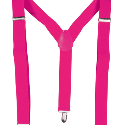 Hosenträger Neon Pink