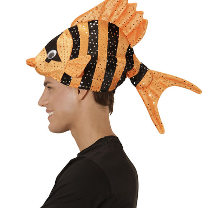 Fischhut Orange