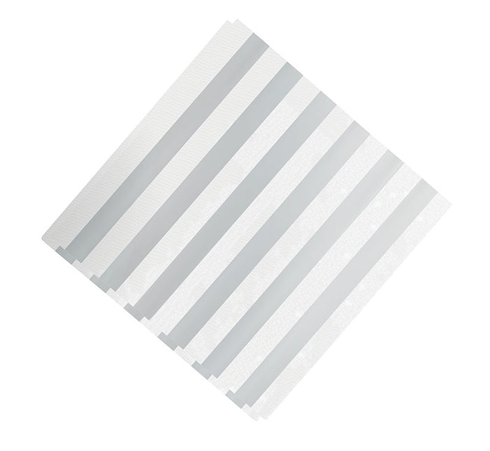 Silberne Servietten 33cm 12Stück