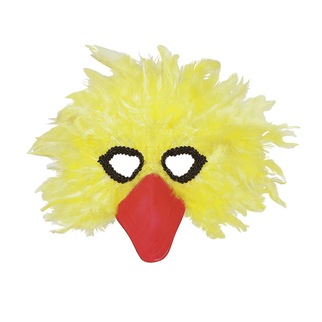 Vogelmaske Gelb