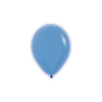 Ballons Neon Blau 12cm 50Stk
