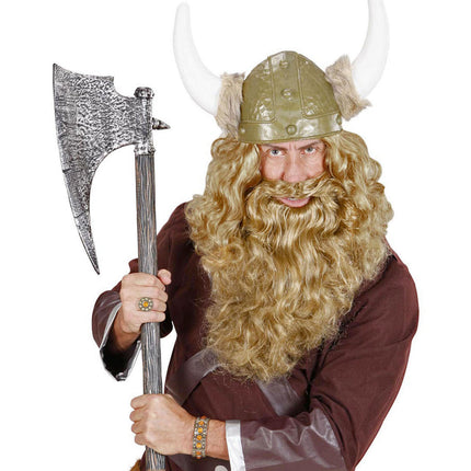 Blonder Fake-Bart lang