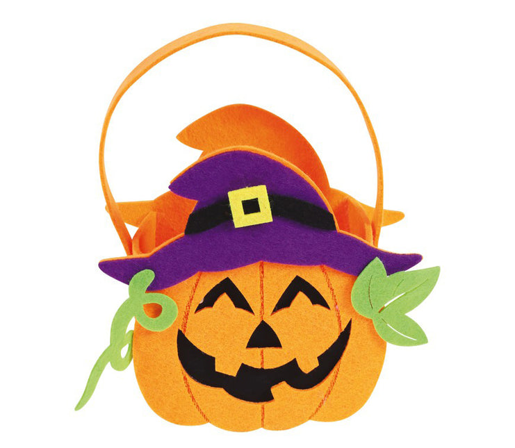Halloween Süßigkeiteneimer Kürbis