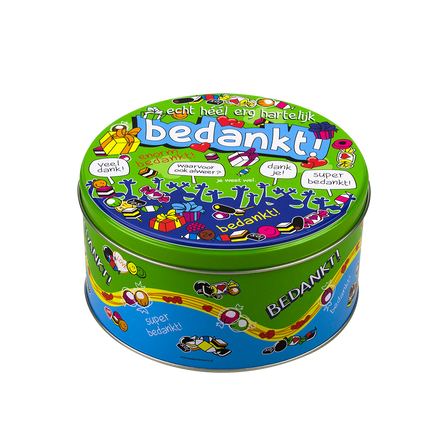 Bonbontrommel Dankeschön 14cm