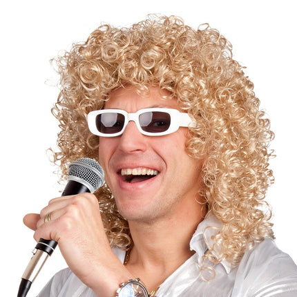 Perücke mit Brille