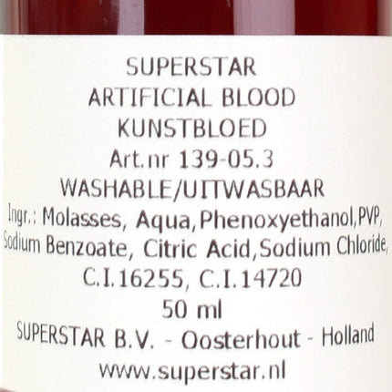 Halloween Falsches Blut Dick 50ml