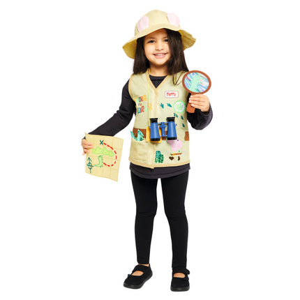 Kinderkostüm Peppa Explorer Set