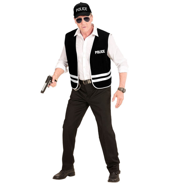 Kostümset Polizei 2 Stück
