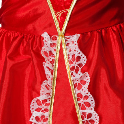 Mittelalterliches Kleid Rot