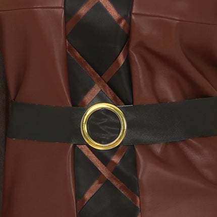 Wikinger Kostüm Braun Damen