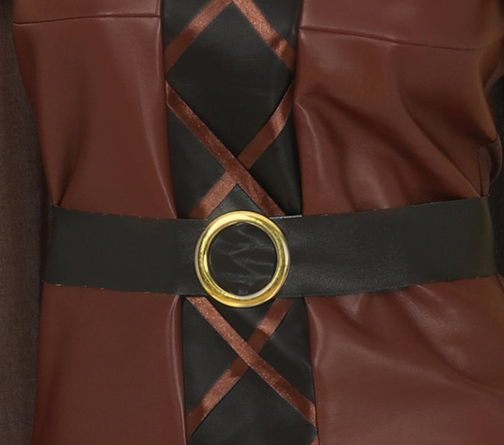 Wikinger Kostüm Braun Damen