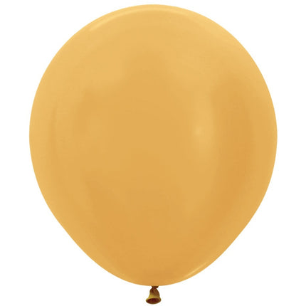Gold Ballons Metallic 45cm 25Stk