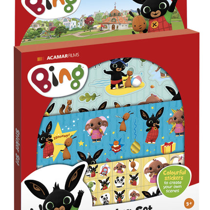 Bing Aufkleber Set