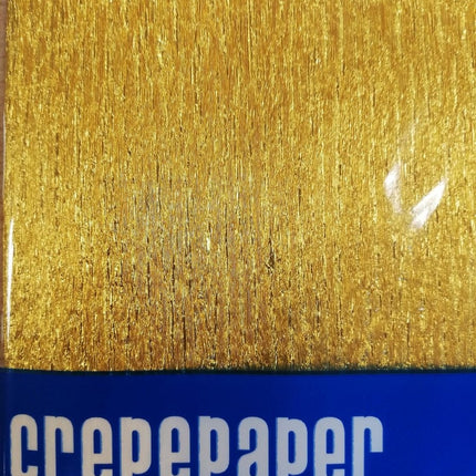 Krepppapier Gold 50cm 1,5m