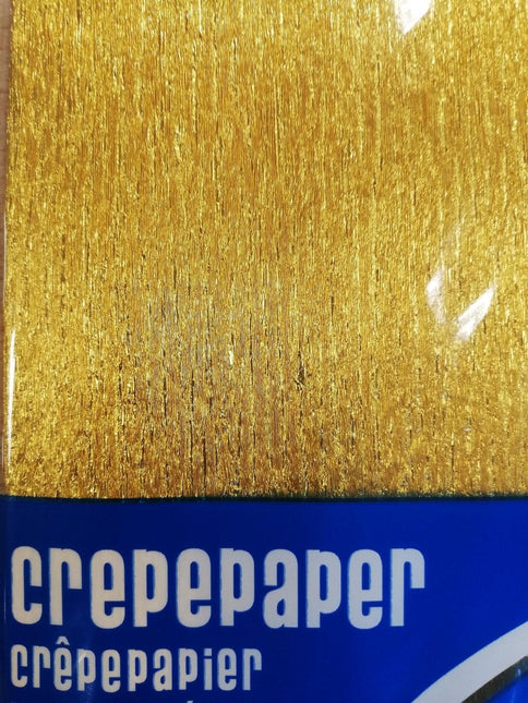 Krepppapier Gold 50cm 1,5m