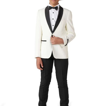 Weißer Smoking-Junge Teen <tc>OppoSuits</tc>