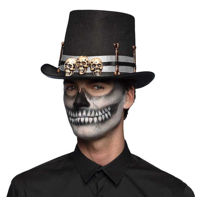 Halloween Hut Totenkopf Meister