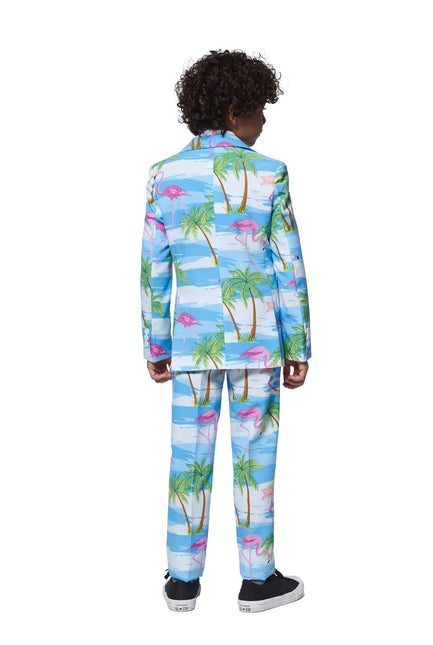 Hawaii Anzug Junge Flamingo