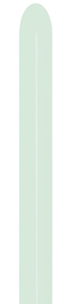 Modellierballons Pastell Matte Grün 5cm 152cm 50Stk.