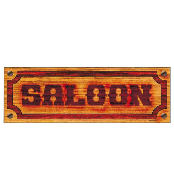 Türschild Saloon