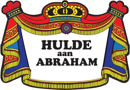 Abraham Türschild Hommage an 50cm