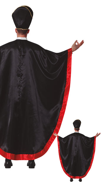 Satan Halloween Kostüm Männer Schwarz