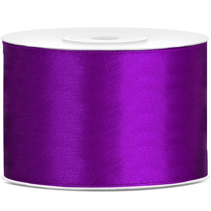 Satinband Lila 50mm 25m