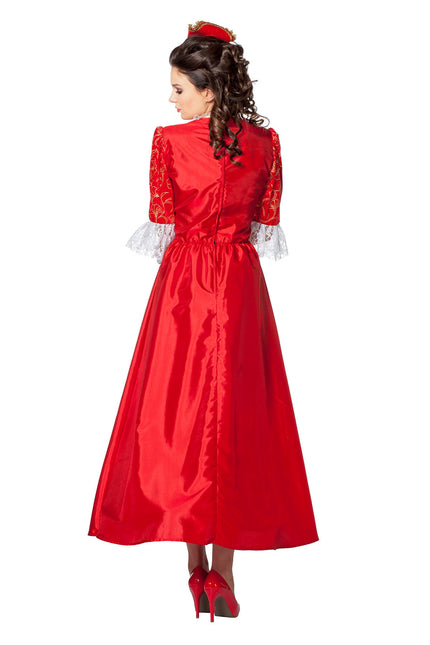 Mittelalterliches Kleid Rot