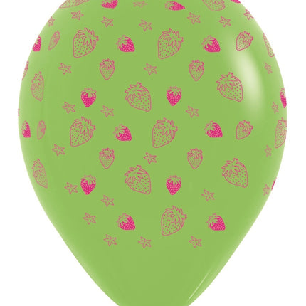 Ballons Erdbeer-Mix 30cm 25Stk
