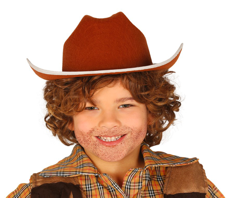 Brauner Cowboyhut Kind
