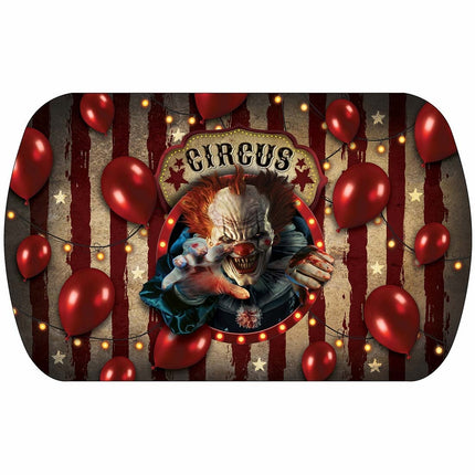 Halloween Tablett Clown 29cm