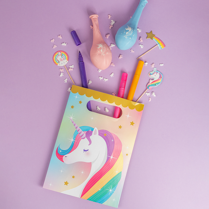 Einhorn Sharing Bags Bunt 6Stück