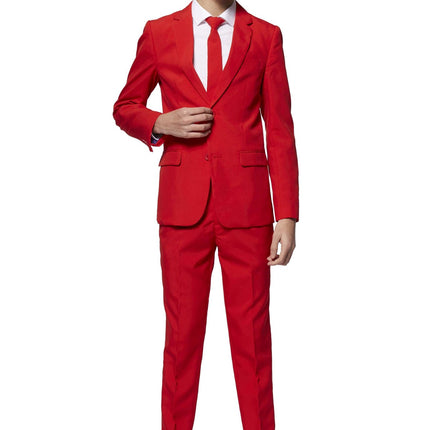 Red Suit Boy Teen <tc>OppoSuits</tc>