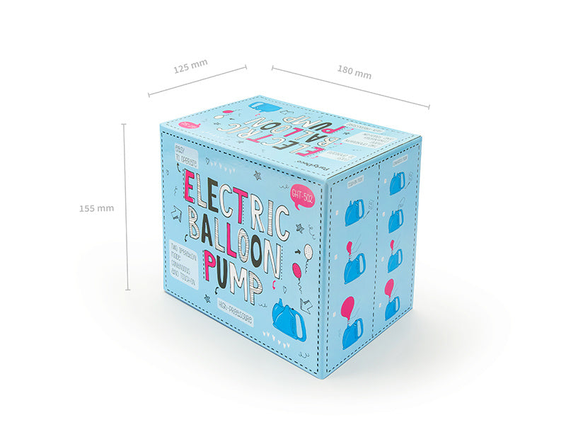 Ballonpumpe Elektrisch 300W Blau
