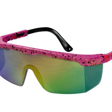 Rosa Brille 80er Jahre