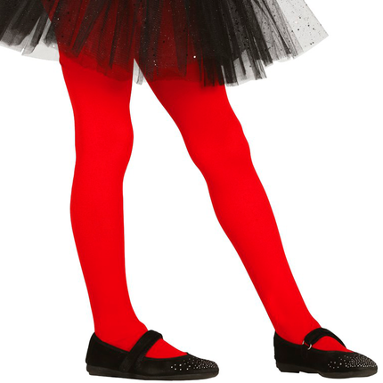 Rote Strumpfhose Kind 5-9 Jahre
