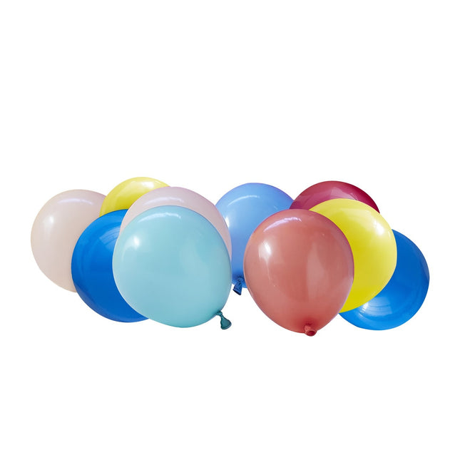 Bunte Ballons Latex 13cm 40Stk