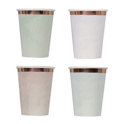 Becher Pastell 250ml 8Stk