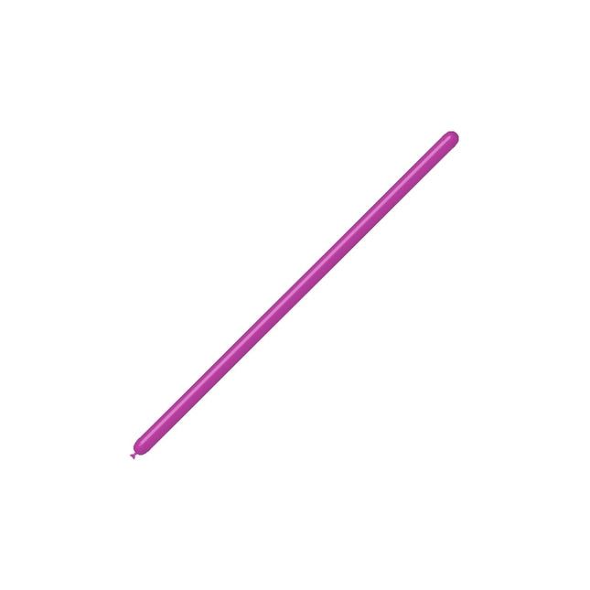 Fuchsia Modellierballons 2,5cm 150cm 100Stk