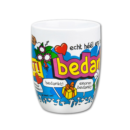 Becher Danke 12cm