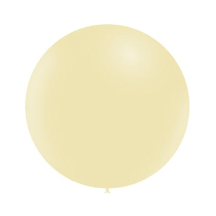Gelber Riesenballon Pastell 60cm