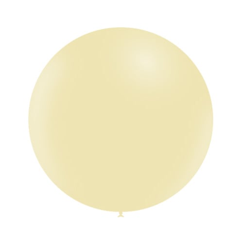 Gelber Riesenballon Pastell 60cm