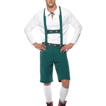 Lederhosen Set Grün