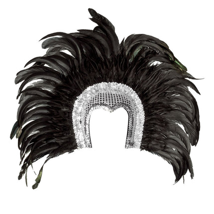 Stirnband Tooi Silber Glitter